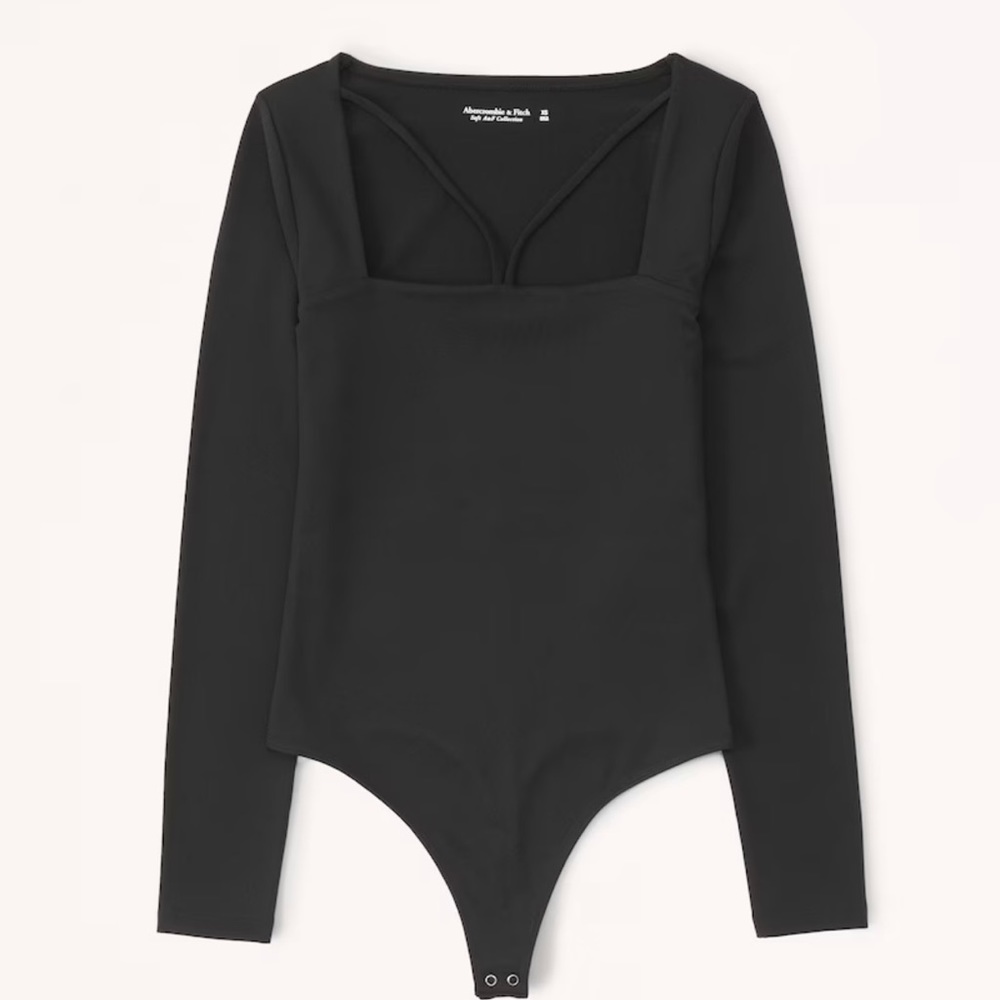 Abercrombie and Fitch square neck body suit NWT